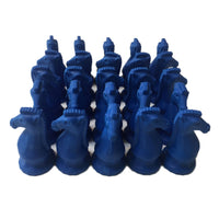 Blue Chess Knight Erasers (Pack of 25)