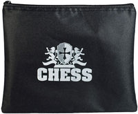 Black zipper [ouch for chess pieces.