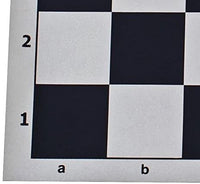 Square corner of roll up chess board.