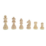 WE Games French Staunton Wood Chess & Checkers Set, 15 inch Board with Storage