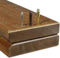 3 easy grip pegs in cribbage board.