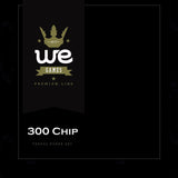 From of Travel Poker Set box. Premium Line, 300 chip.