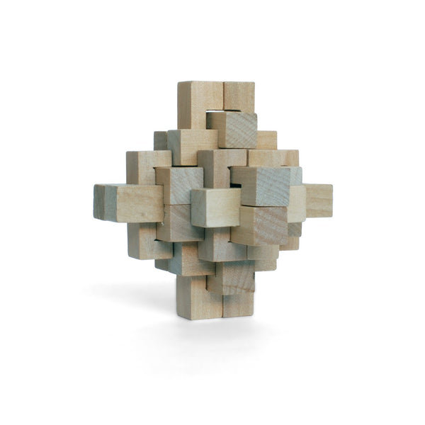 Wooden geometric puzzle.