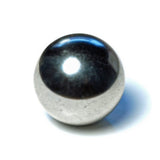 Replacement Steel Ball for Shoot The Moon & Pinball. Ball Measures 1.06 Inch in Diameter.