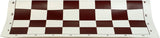 Tournament Roll Up Chess Board - Vinyl with Brown Squares