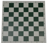 Green vinyl chess board.