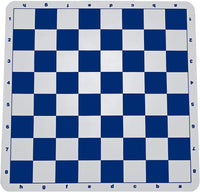 Ultimate Tournament Chess Board - Silicone with Blue Squares