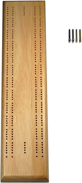 Competition Cribbage Set - Solid Wood Sprint 2 Track Board