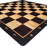 Rounded corner of chessboard.
